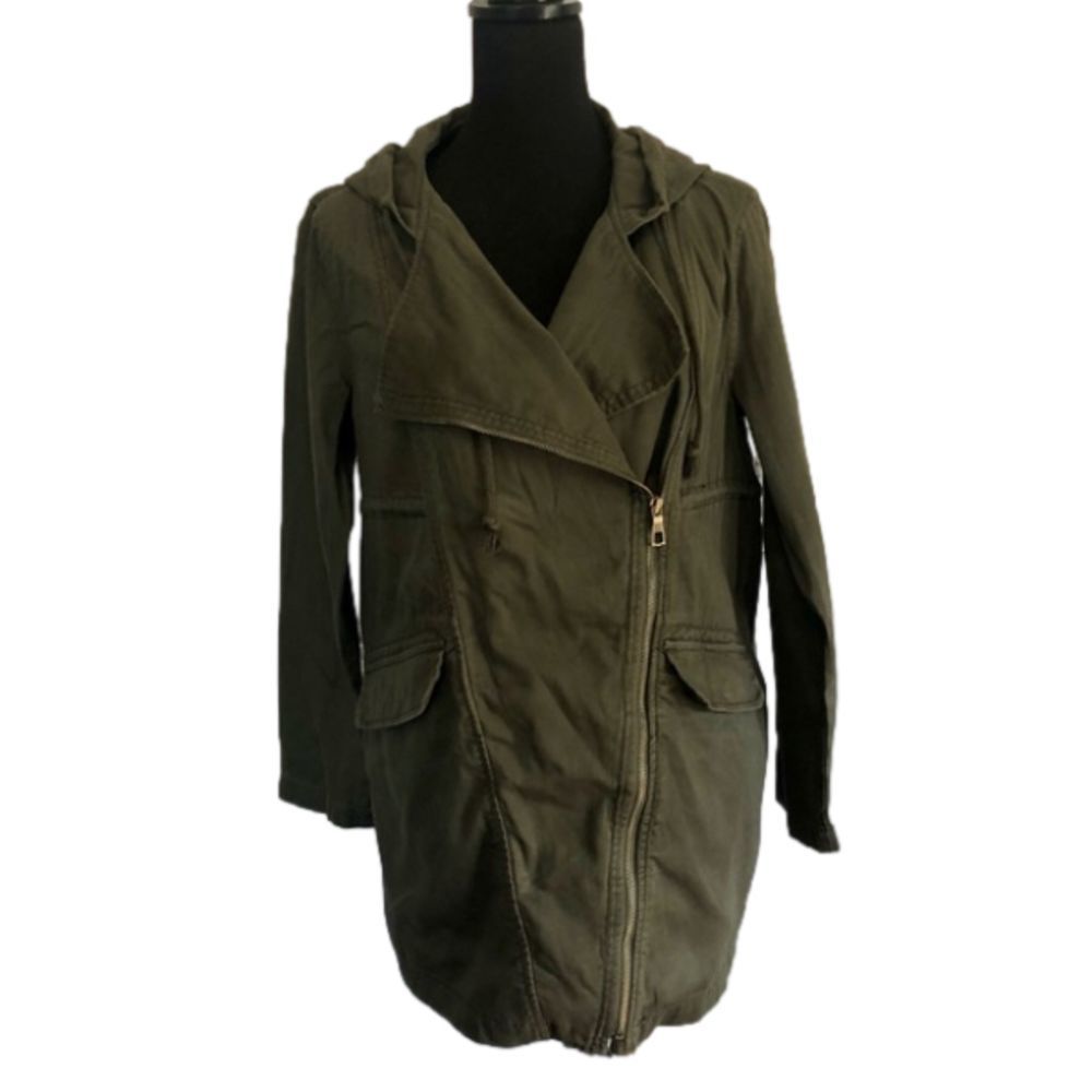 𝅺green maternity jacket size Small